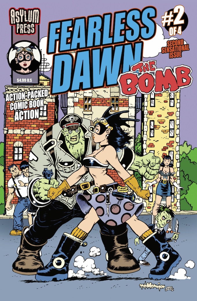 Fearless Dawn The Bomb Cover 2A