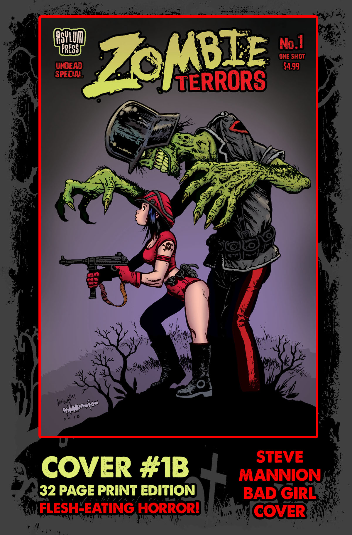 Zombie Terrors Undead Special 1 Cover 1B