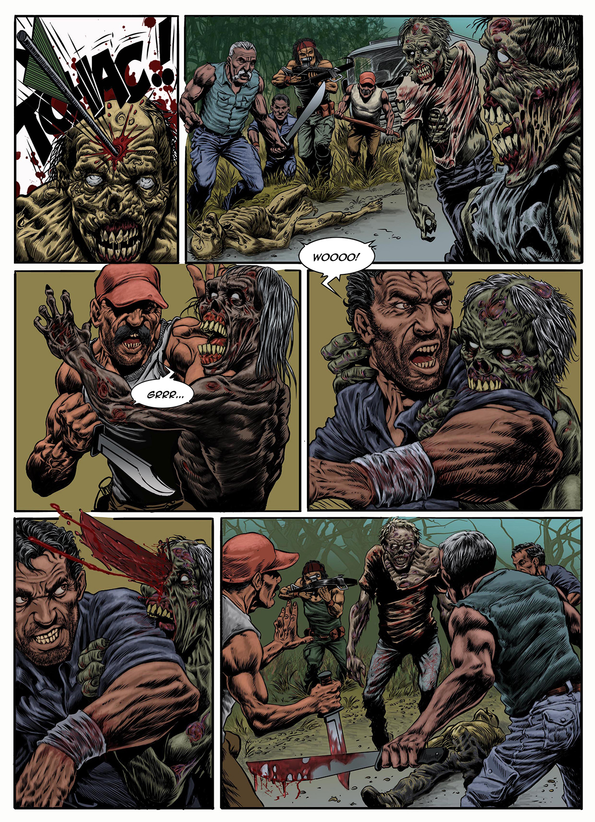 Zombie Terrors Undead Special 1 Survival Page 2
